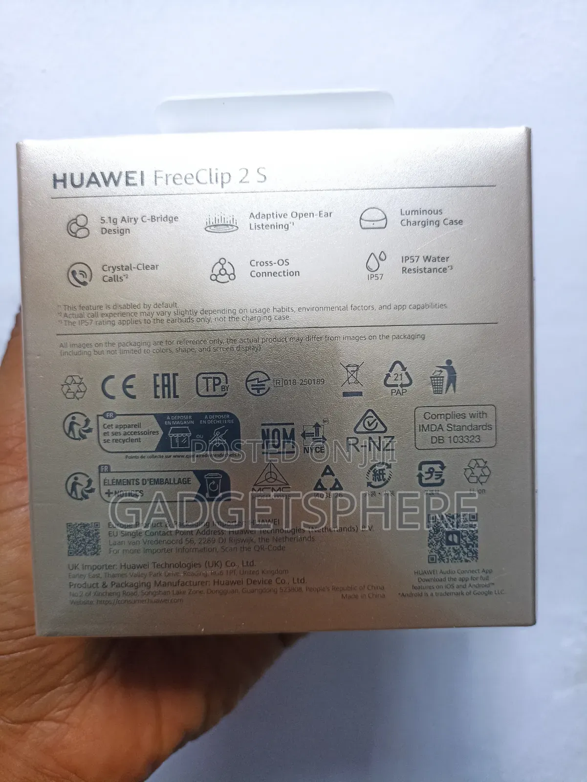 HUAWEI FreeClip 2 S