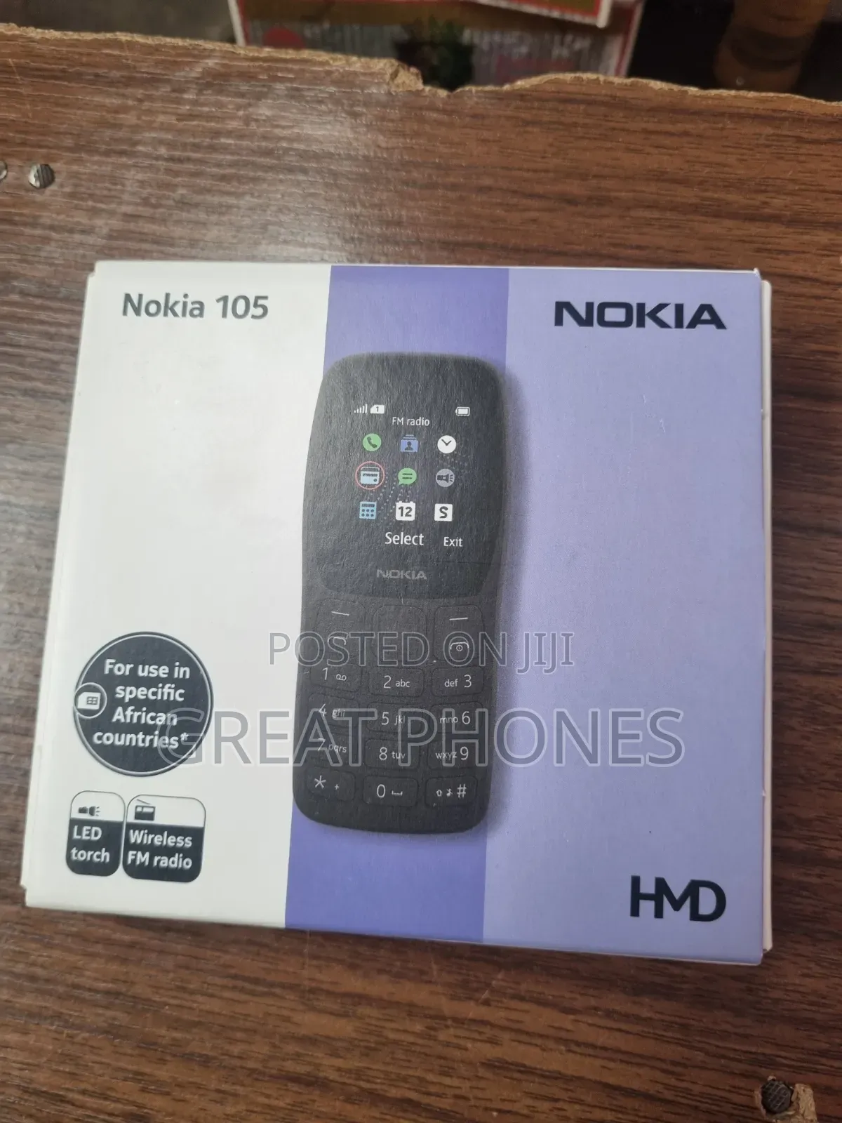 New Nokia 105 Black
