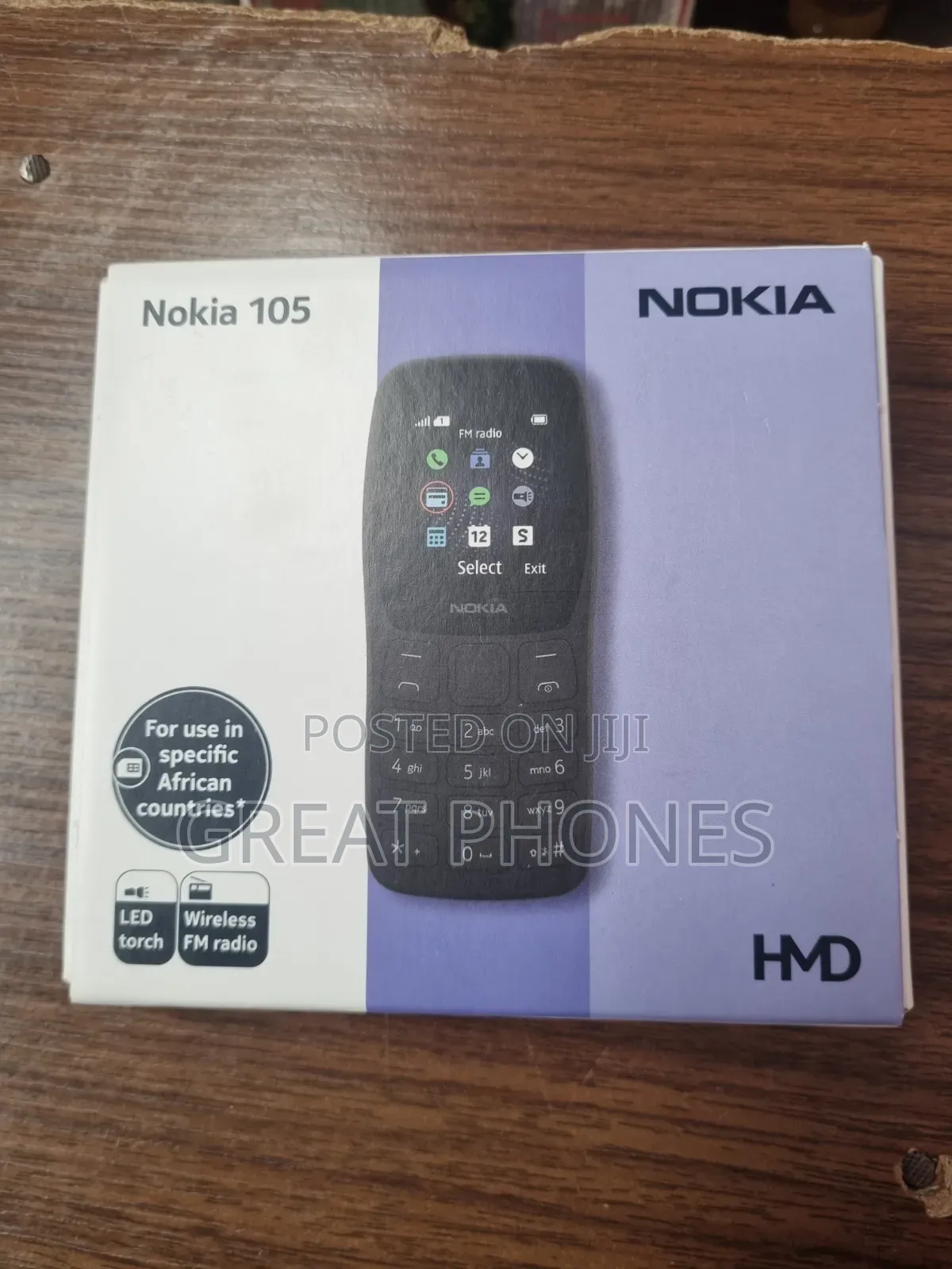 New Nokia 105 Black
