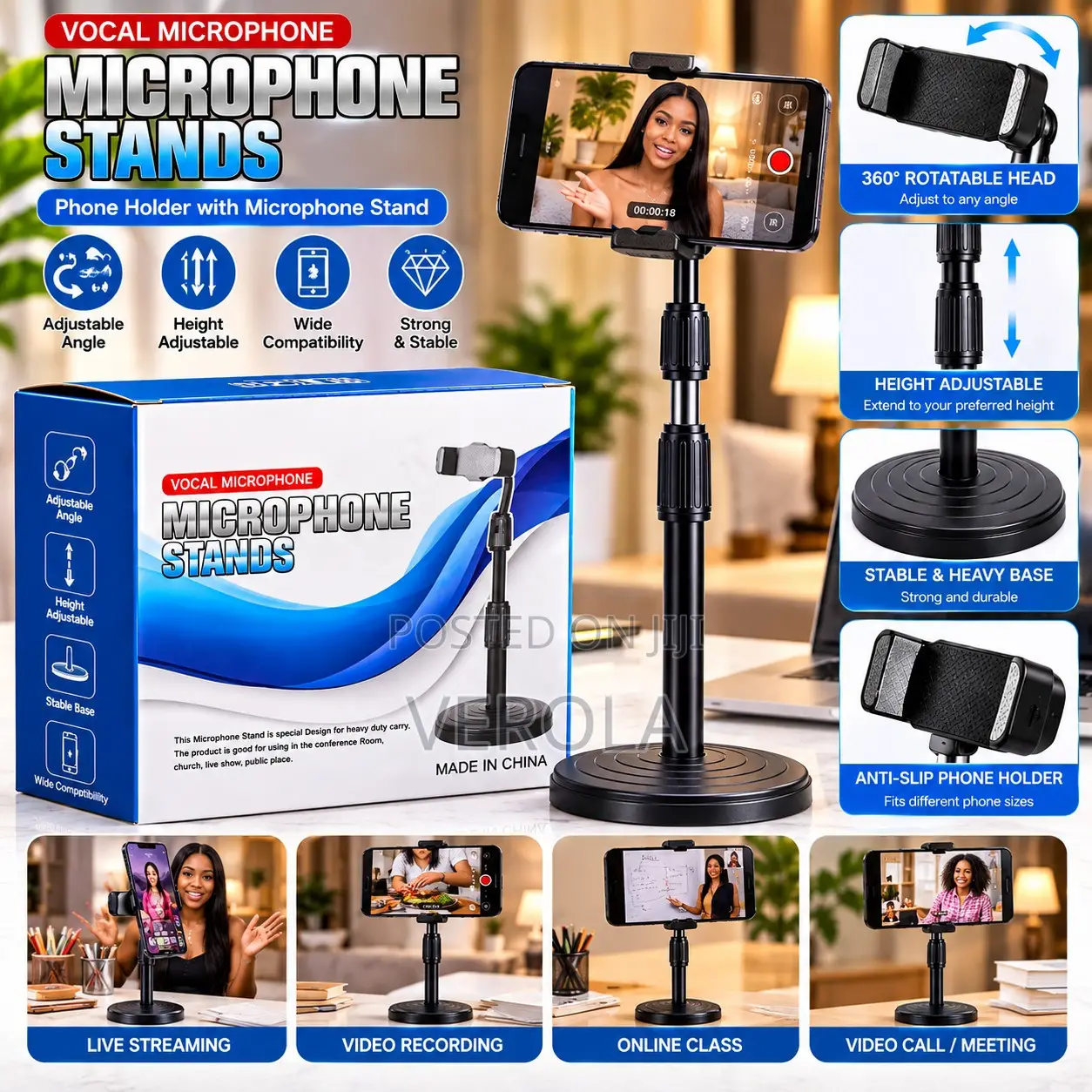 Microphone Stands Vocal Microphone