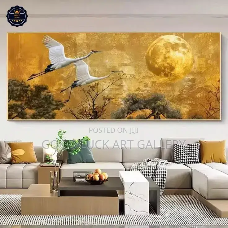 Japanese Crane Wall Art