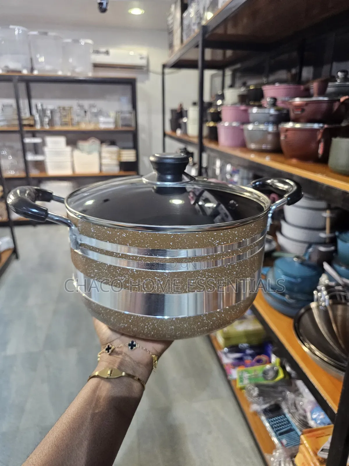 Non-Stick Pots (24cm, 26cm, 28cm)– Sold Separately