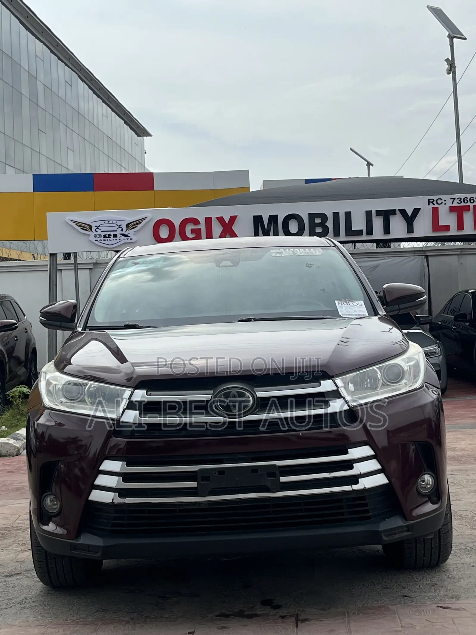 Toyota Highlander 2017 Red