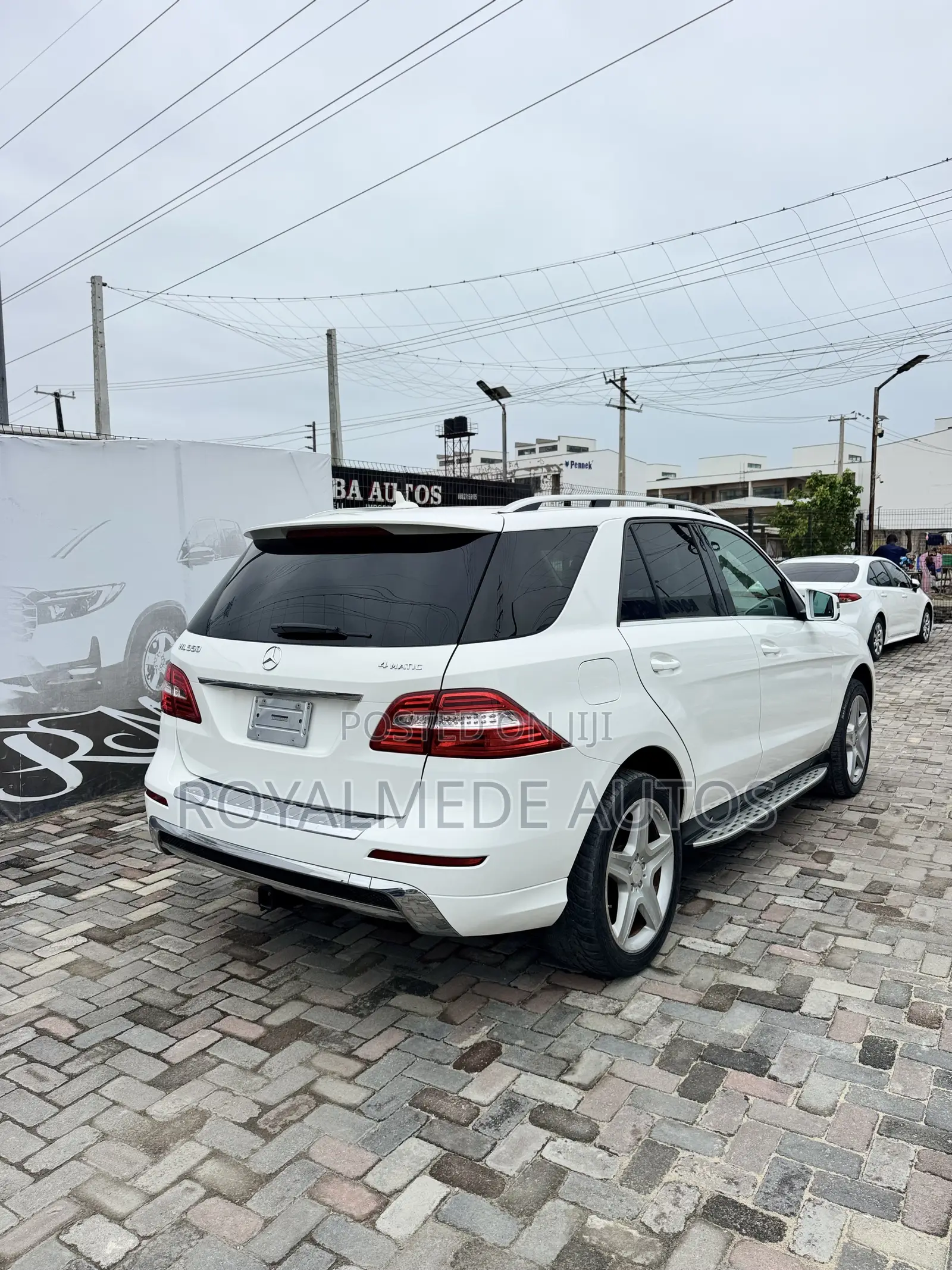 Mercedes-Benz M Class ML 550 4Matic 2013 White