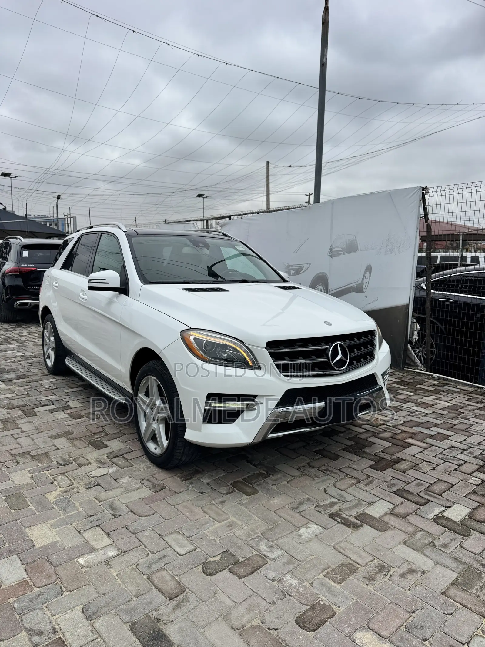 Mercedes-Benz M Class ML 550 4Matic 2013 White