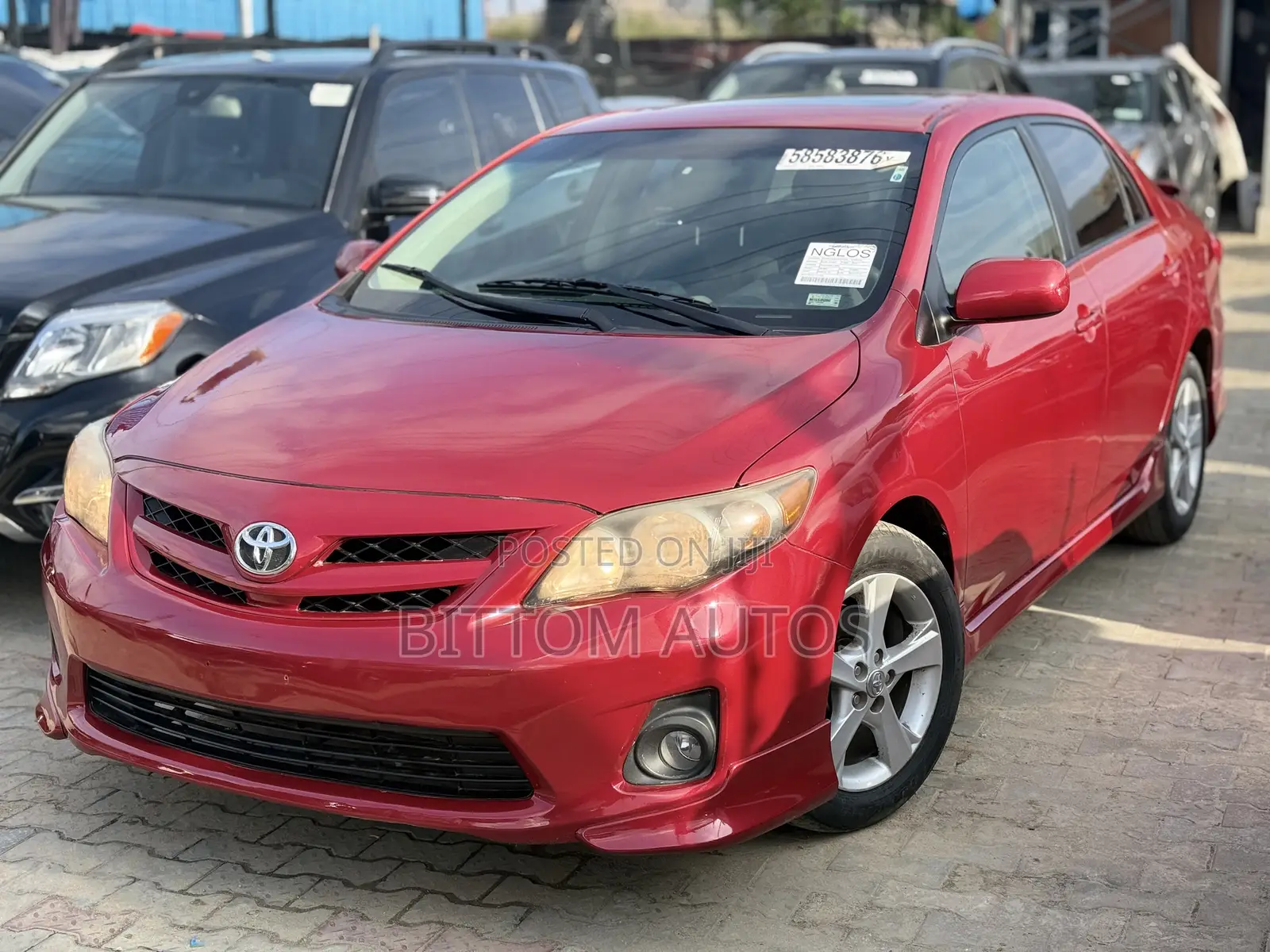 Toyota Corolla S 4dr Sedan (1.8L 4cyl 4A) 2012 Red