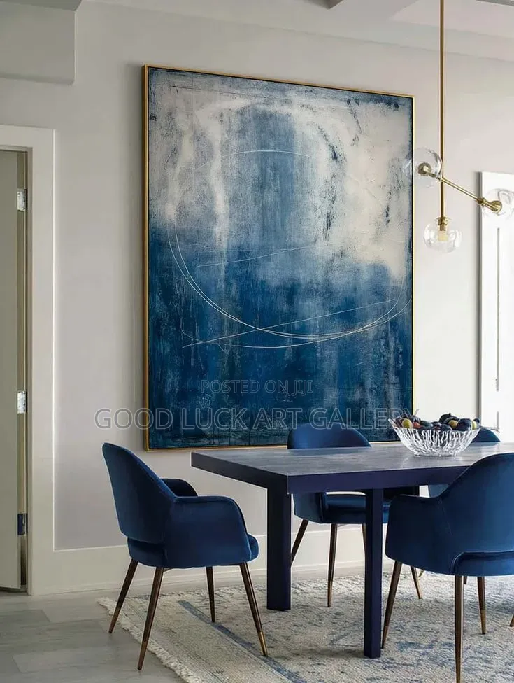 Navy Blue Wall Art