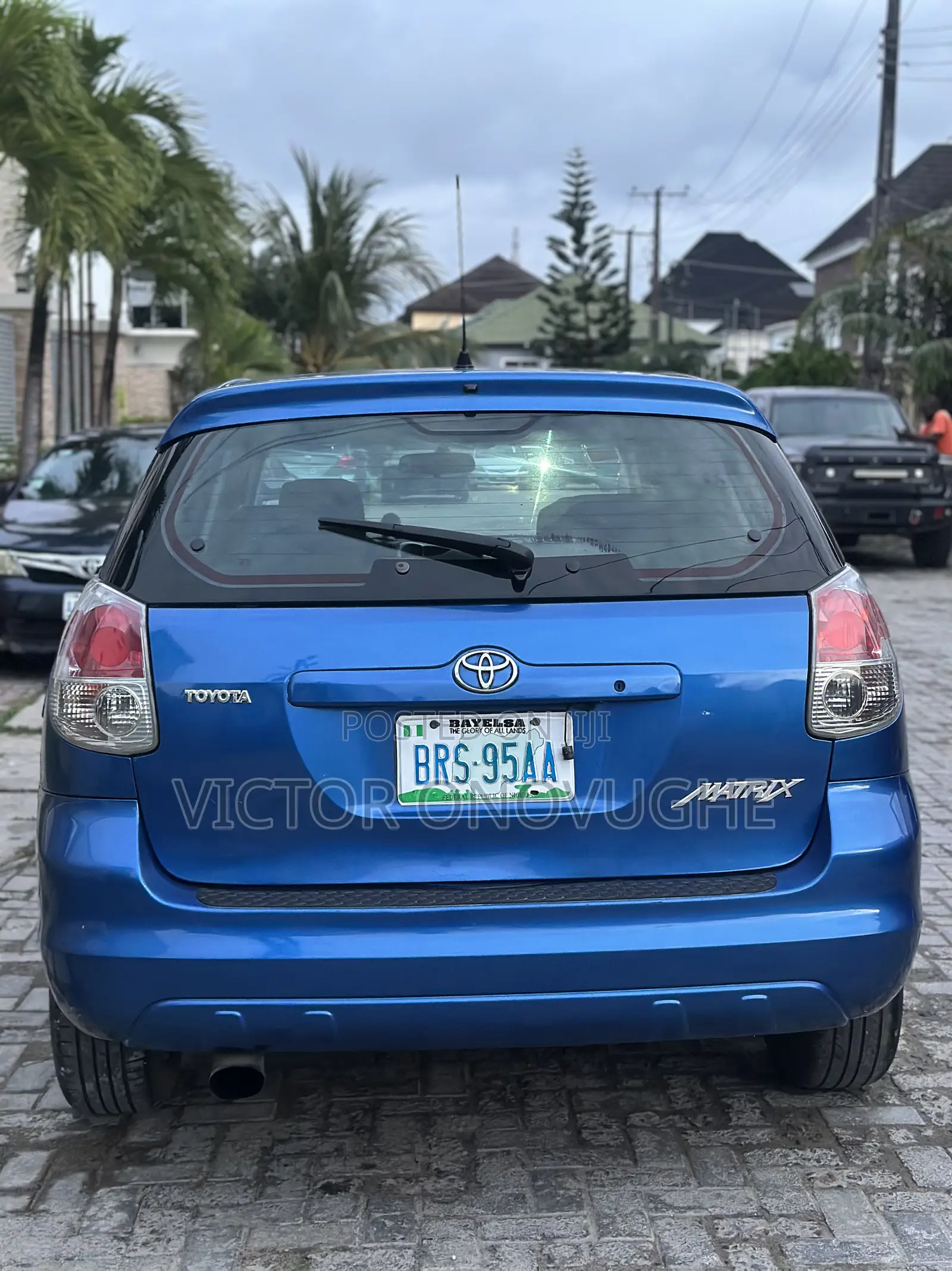 Toyota Matrix XR Hatchback AWD (1.8L 4cyl 4A) 2005 Blue