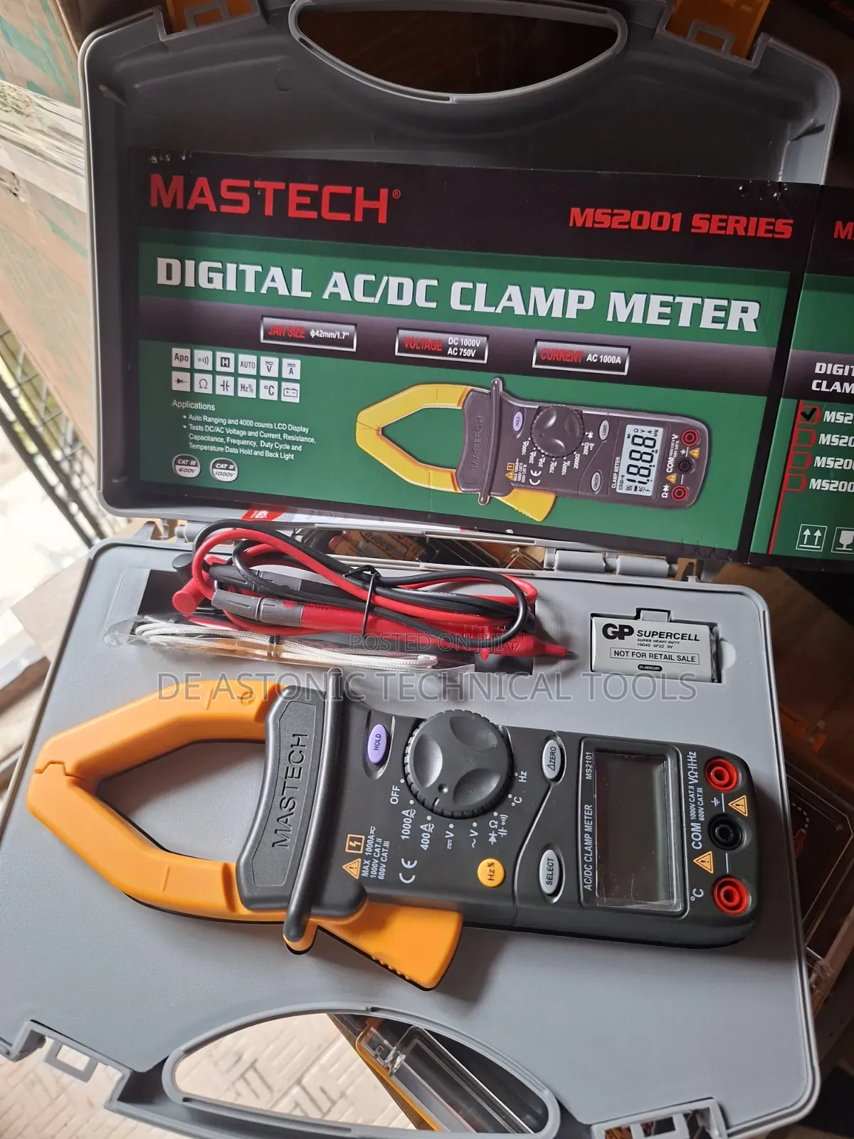 Mastech AC/DC Digital Clamp Meter