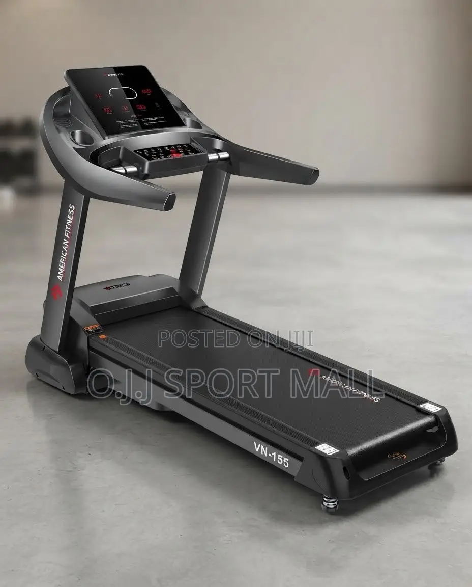 American Fitness 4HP Commercial Treadmill – Heavy Duty Incline Machine