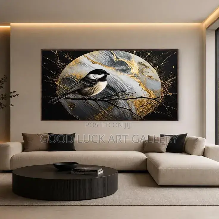 Golden Branches Wall Art