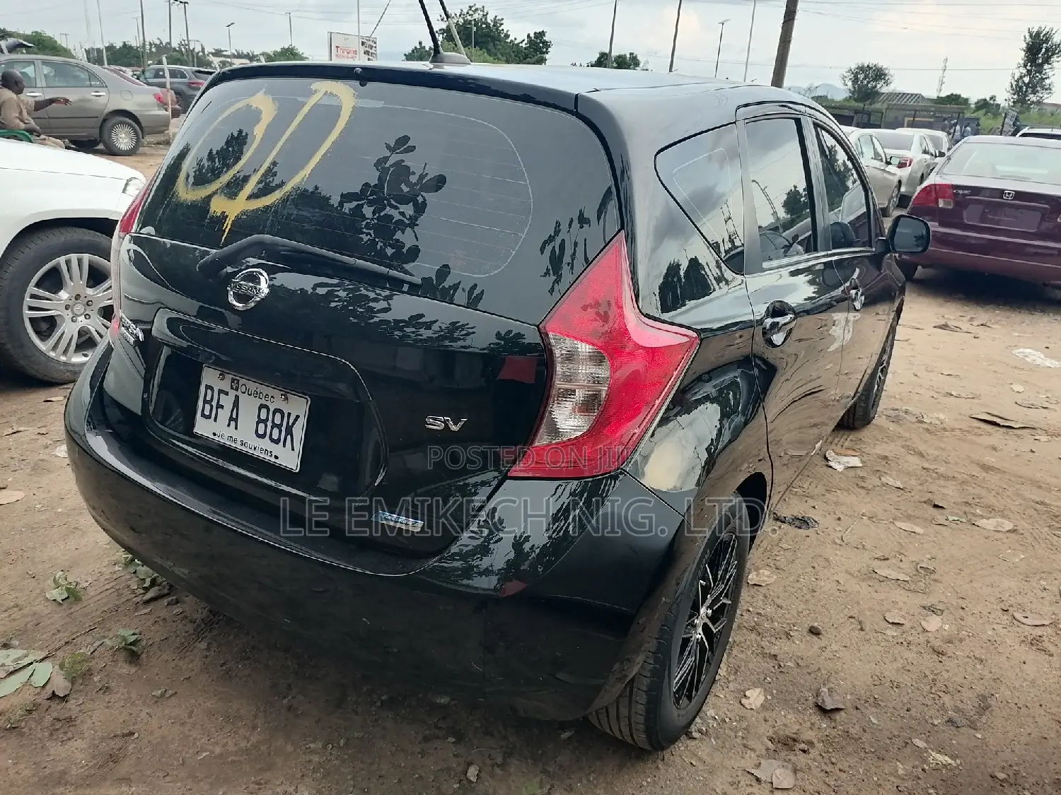 Nissan Versa 2014 Black