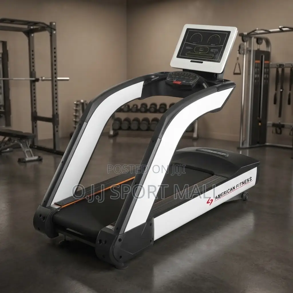 American Fitness 7HP Commercial Treadmill – Bluetooth Incline