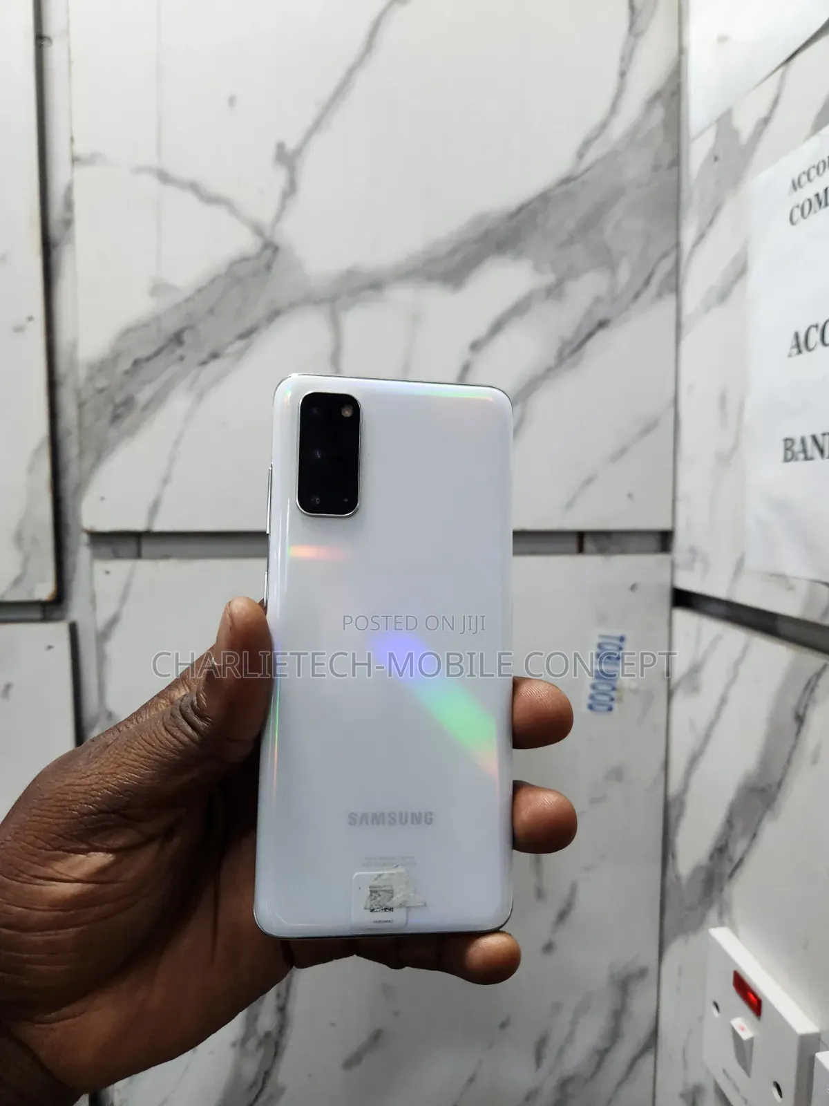 Samsung Galaxy S20 5G Uw 128 GB White