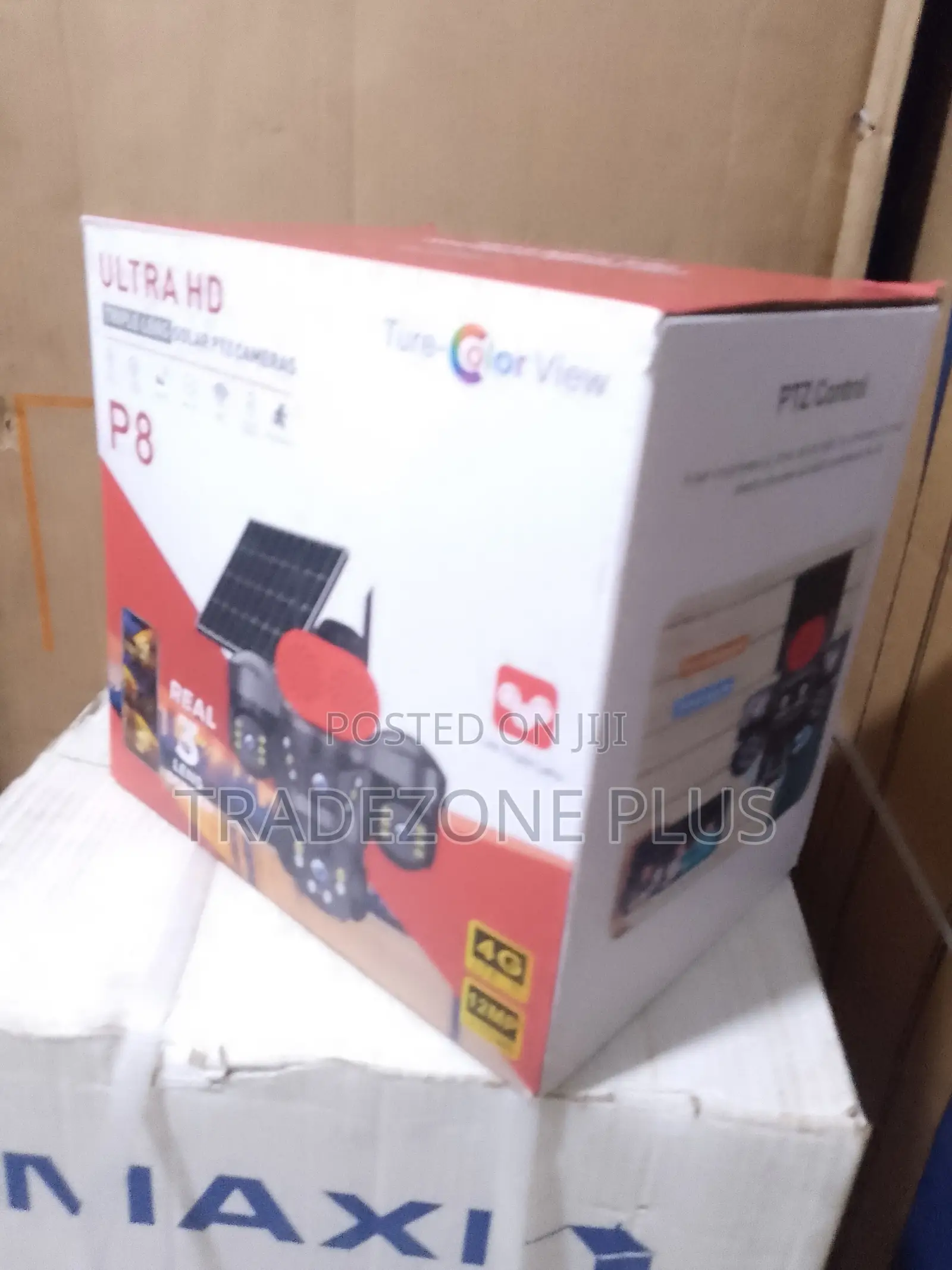 360° PTZ Solar Security Camera Triple View