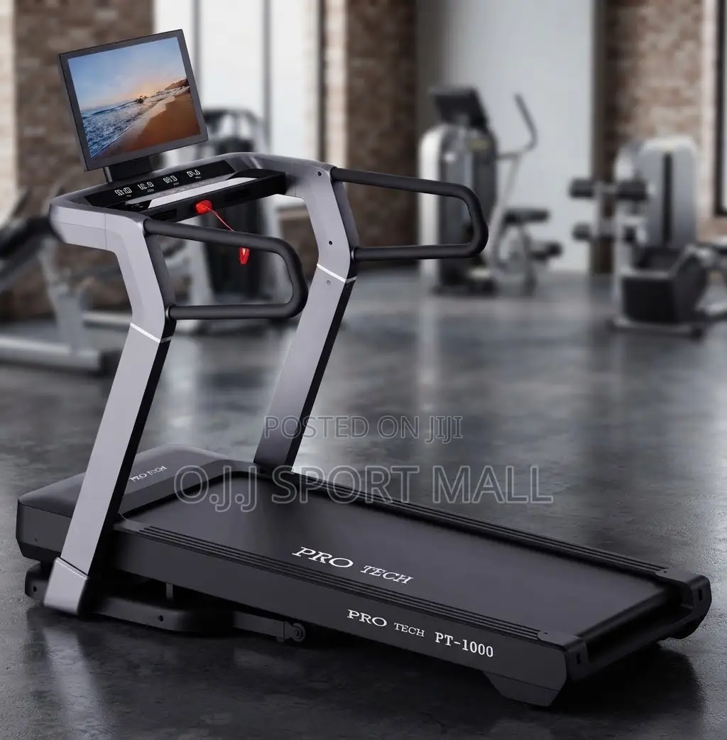 5HP Pro Tech Commercial Treadmill – Bluetooth, Incline Massager