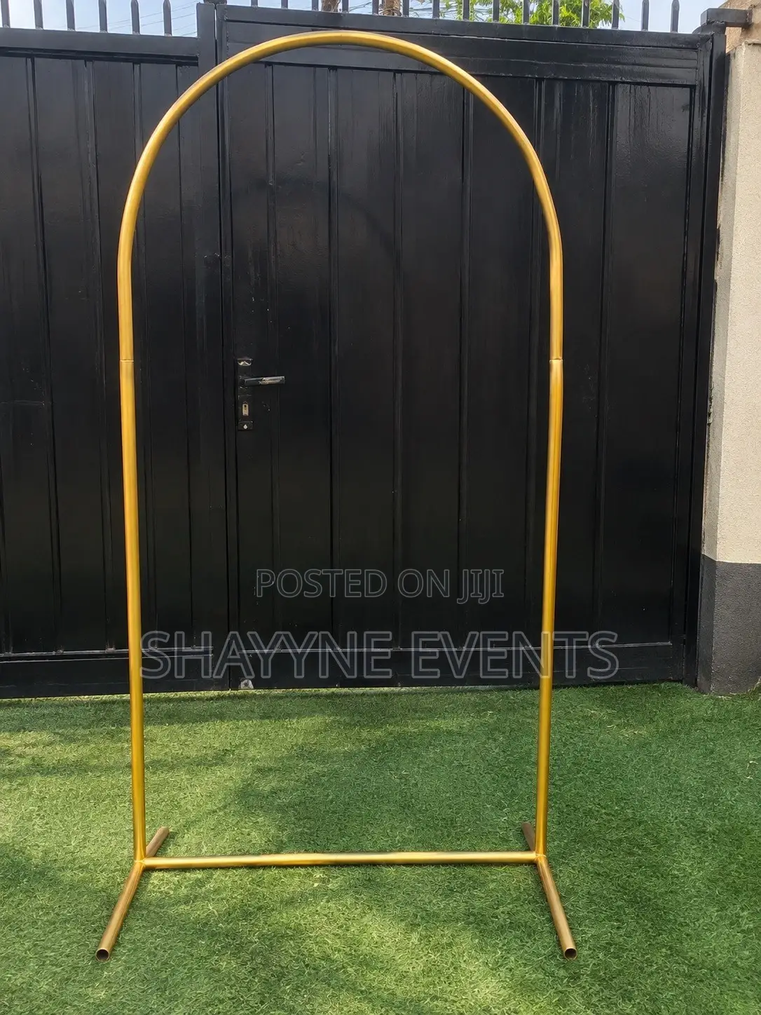 Gold Event Arch Backdrop Stand – 6ft × 4ft | for Sale / Rental