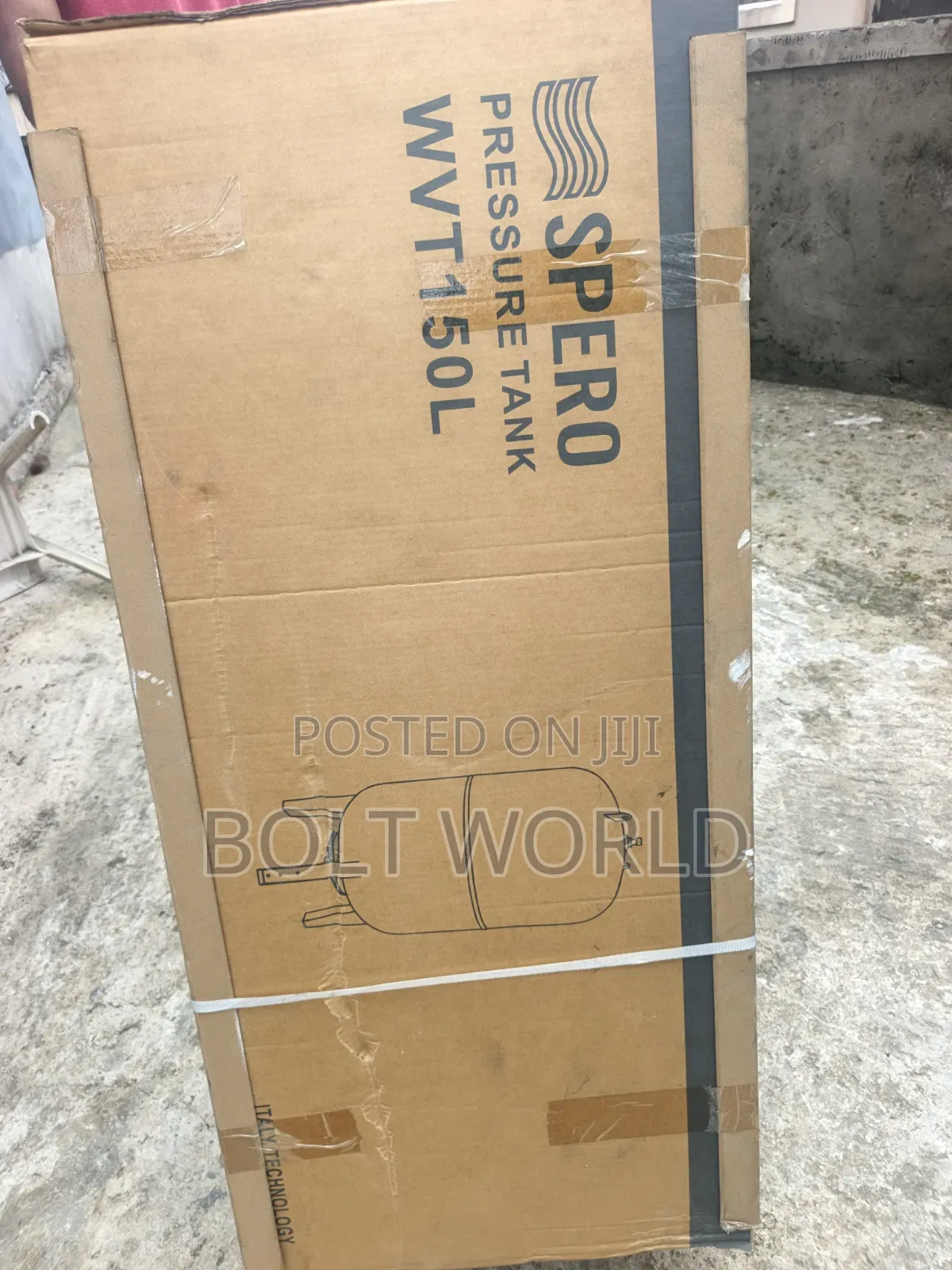 Spero Vertical Pressure Tank 150l