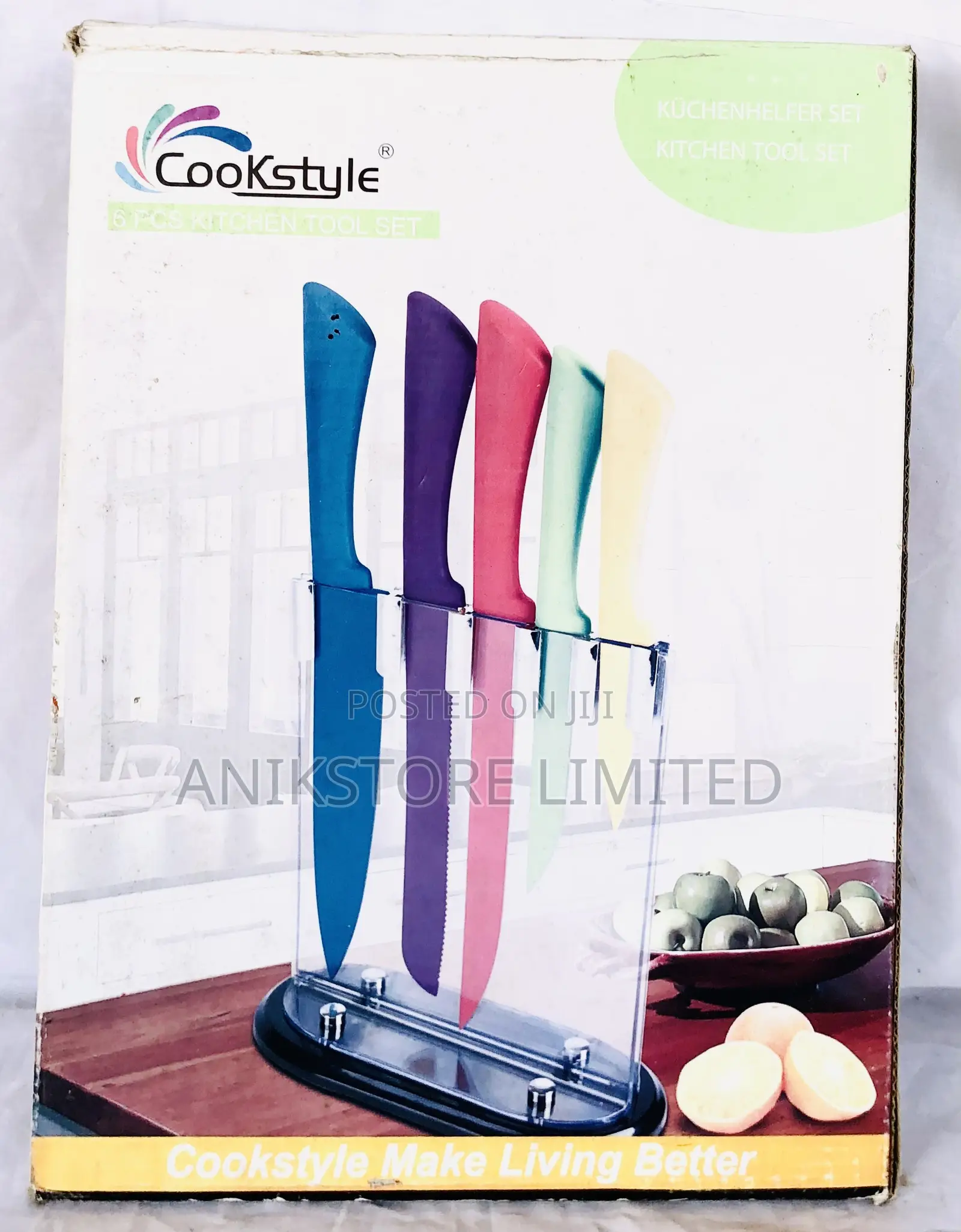 6pcs Cookstyle Kitchen Tool Set