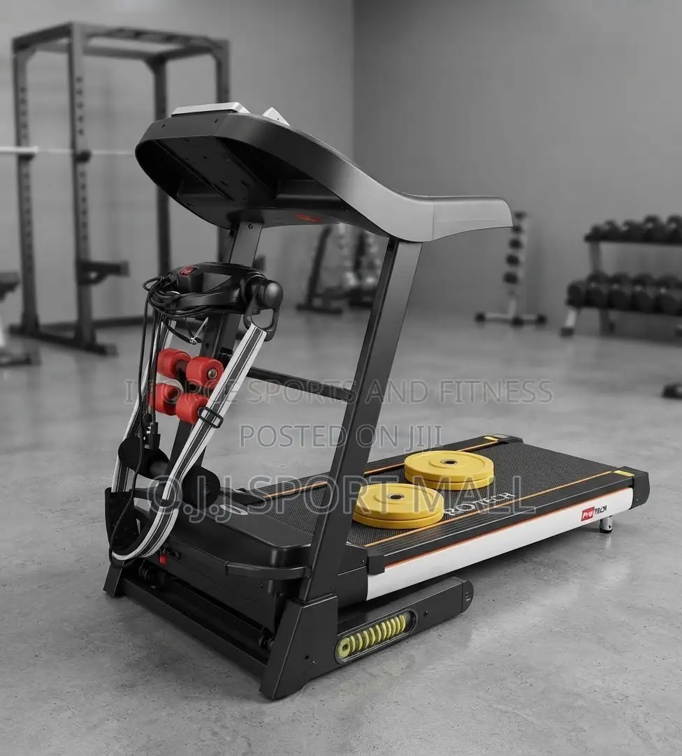 2.5HP Pro Tech Treadmill – 130kg Capacity, Incline Massager
