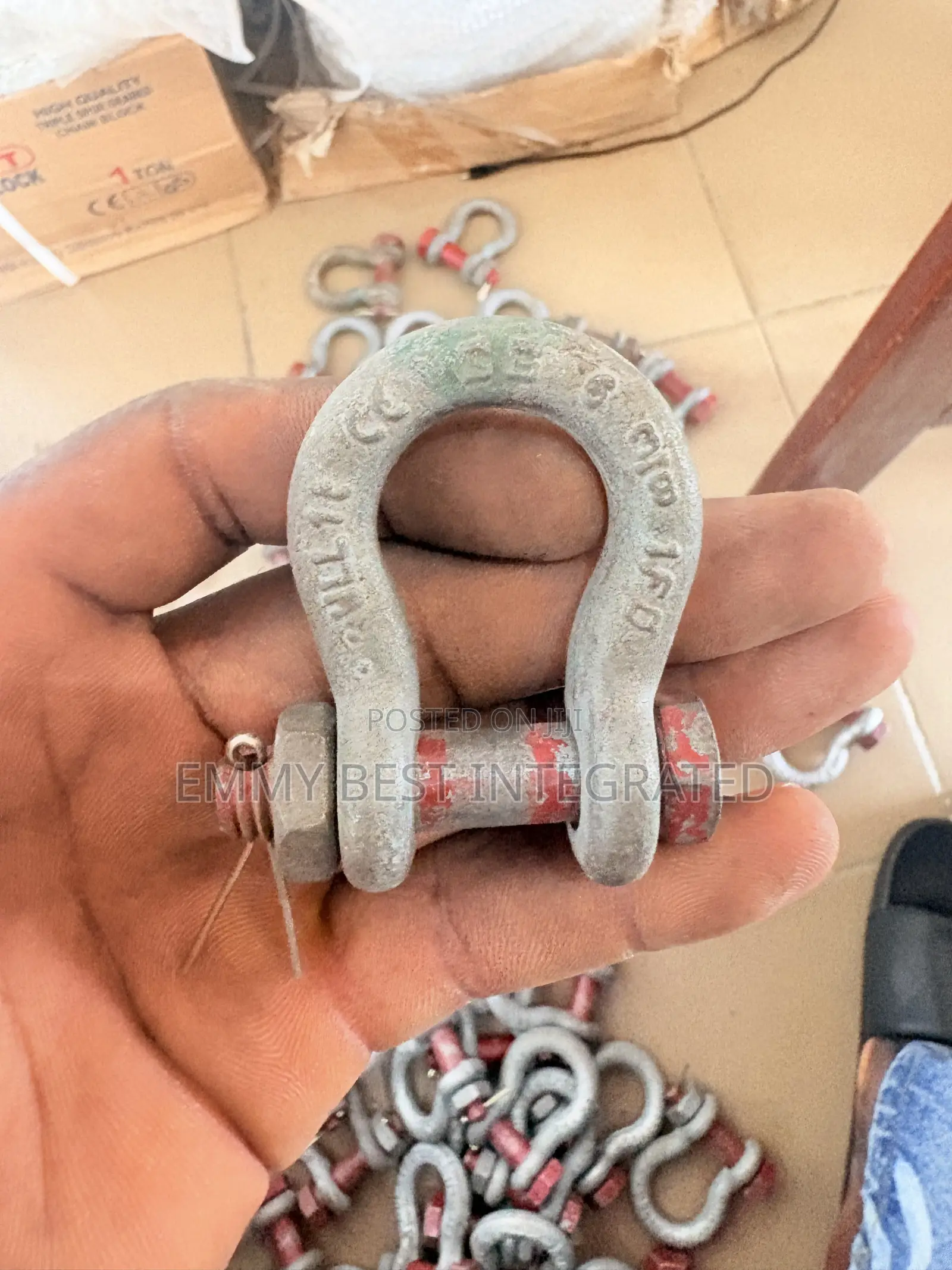 Crosby Bolt-Type Anchor Shackle 1ton