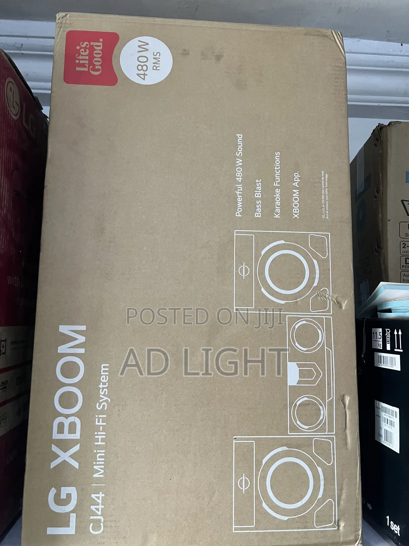 LG Xboom Cj44 480w Mini Hi-Fi System - Party Karaoke King