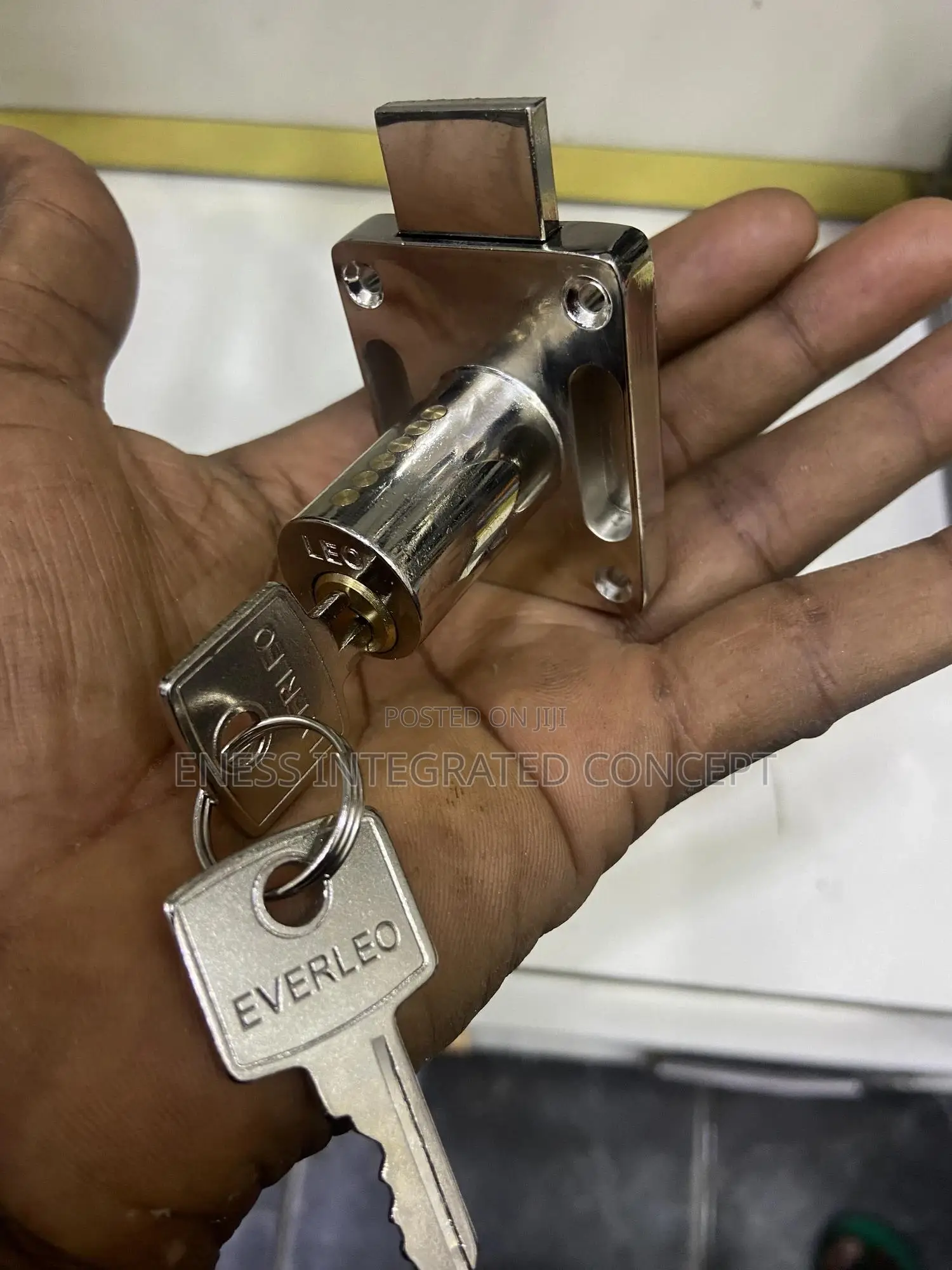 High Quality Evaleo Stainless Cabinet Lock