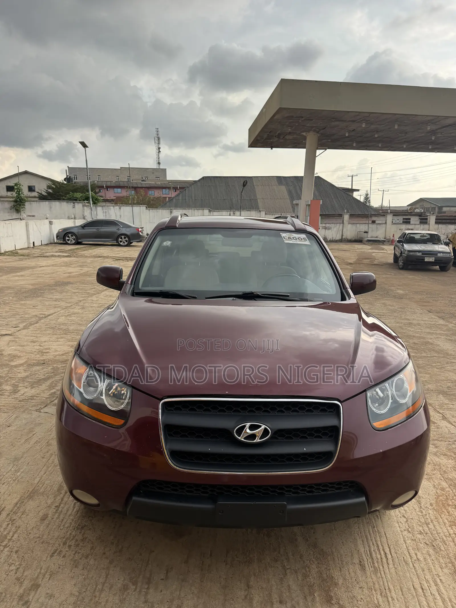 Hyundai Santa Fe 2.7 2008 Burgundy
