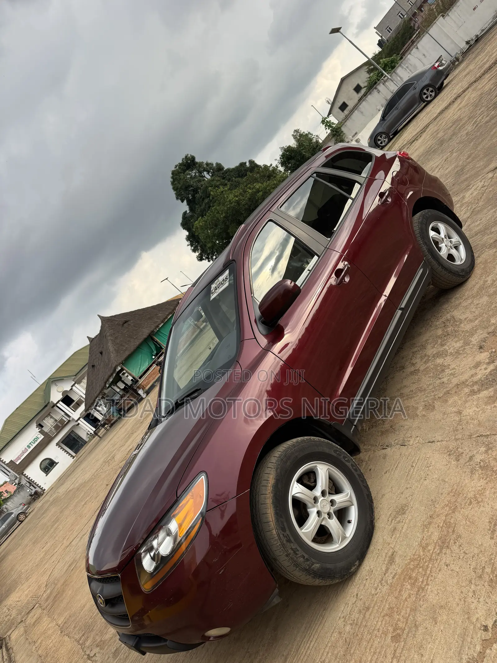 Hyundai Santa Fe 2.7 2008 Burgundy