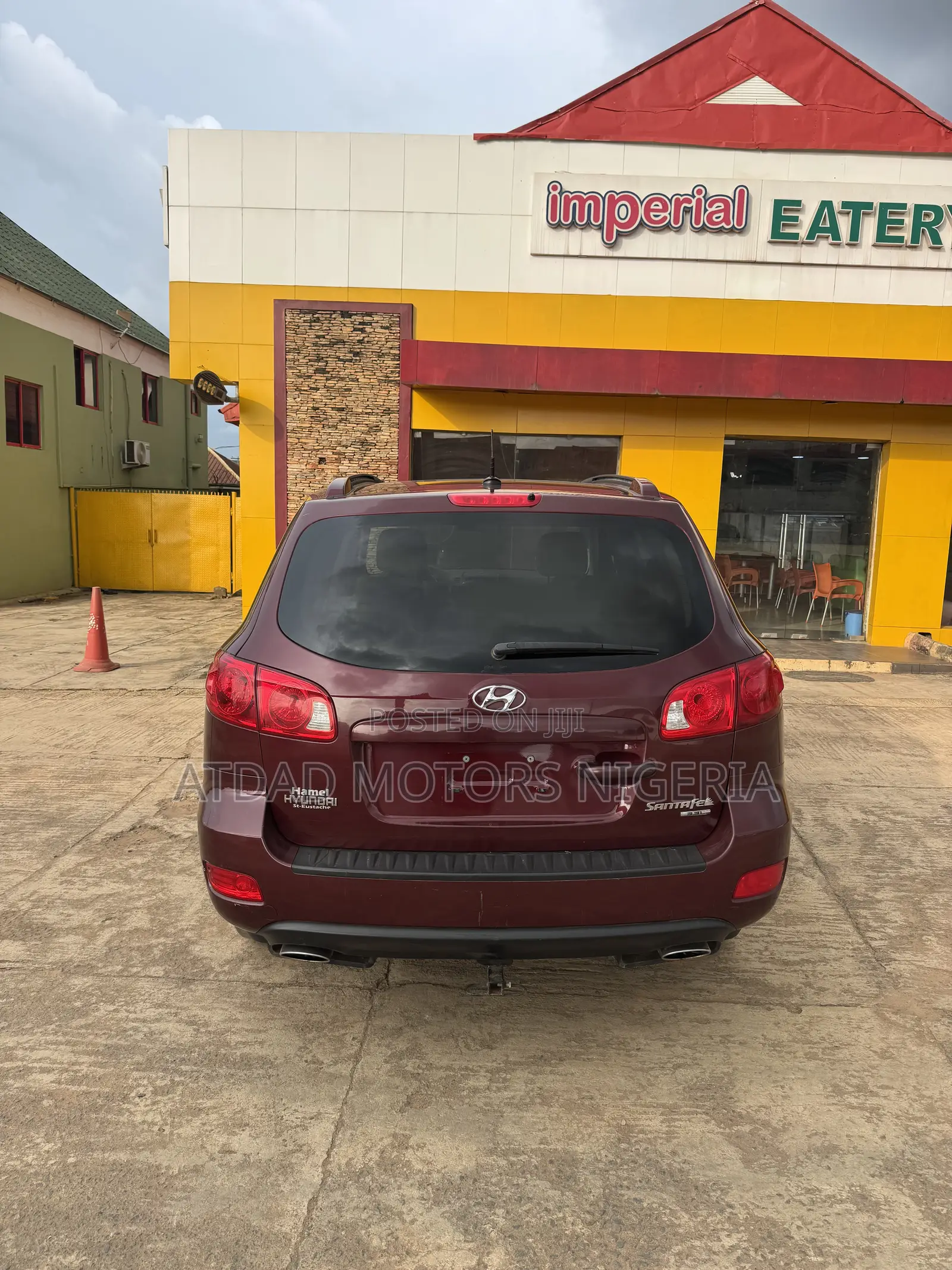 Hyundai Santa Fe 2.7 2008 Burgundy
