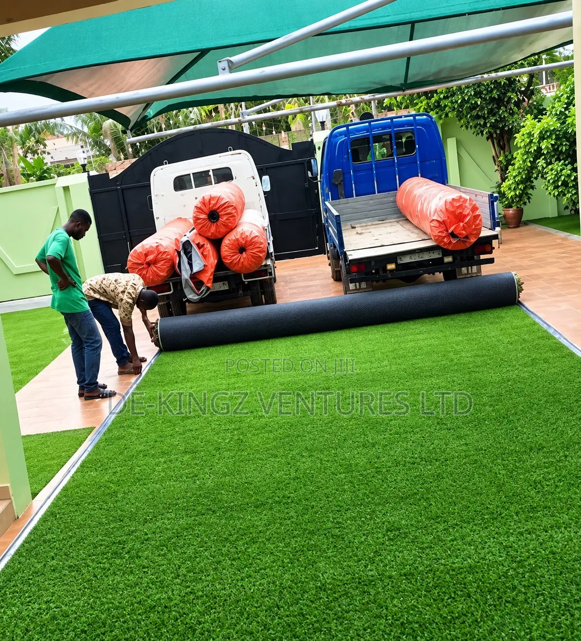 Rug Carpet Grass Astroturf Espanyol/Option of Pay on Delivry