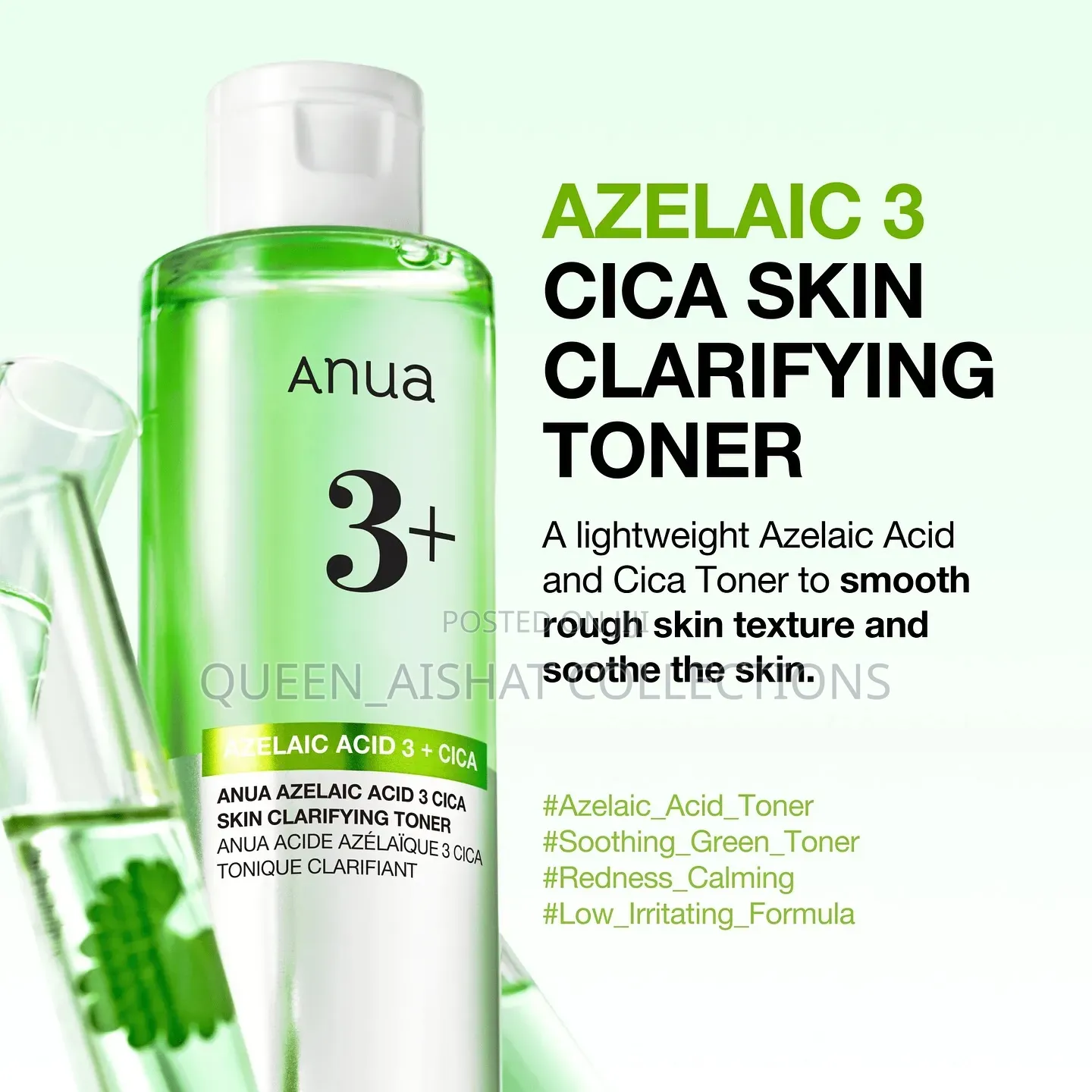 Anua Azelaic Acid 3+ Cica Skin Clarifying Toner