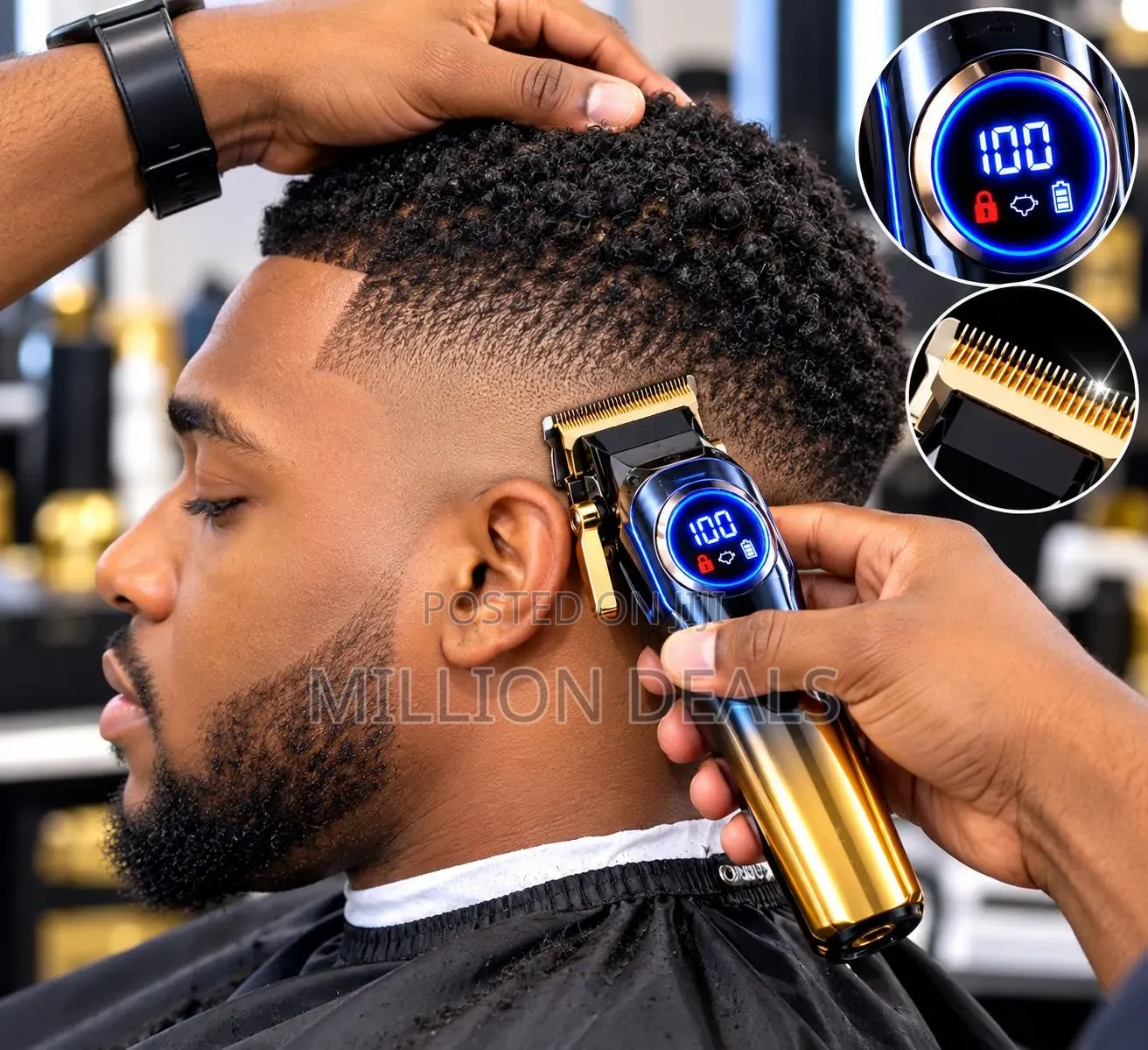 Rechargeable Led Classic Hair Clipper