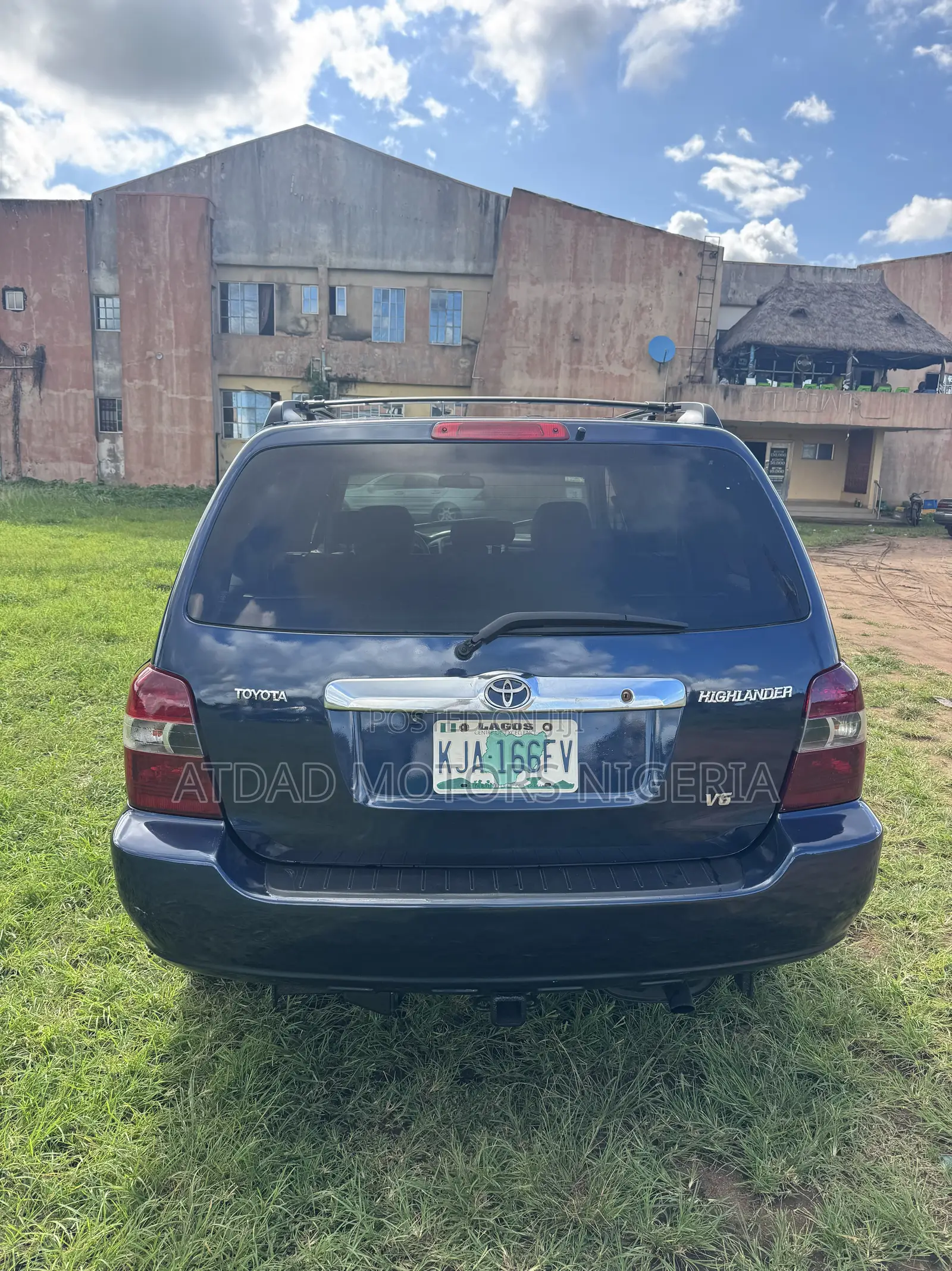 Toyota Highlander V6 AWD 2004 Blue
