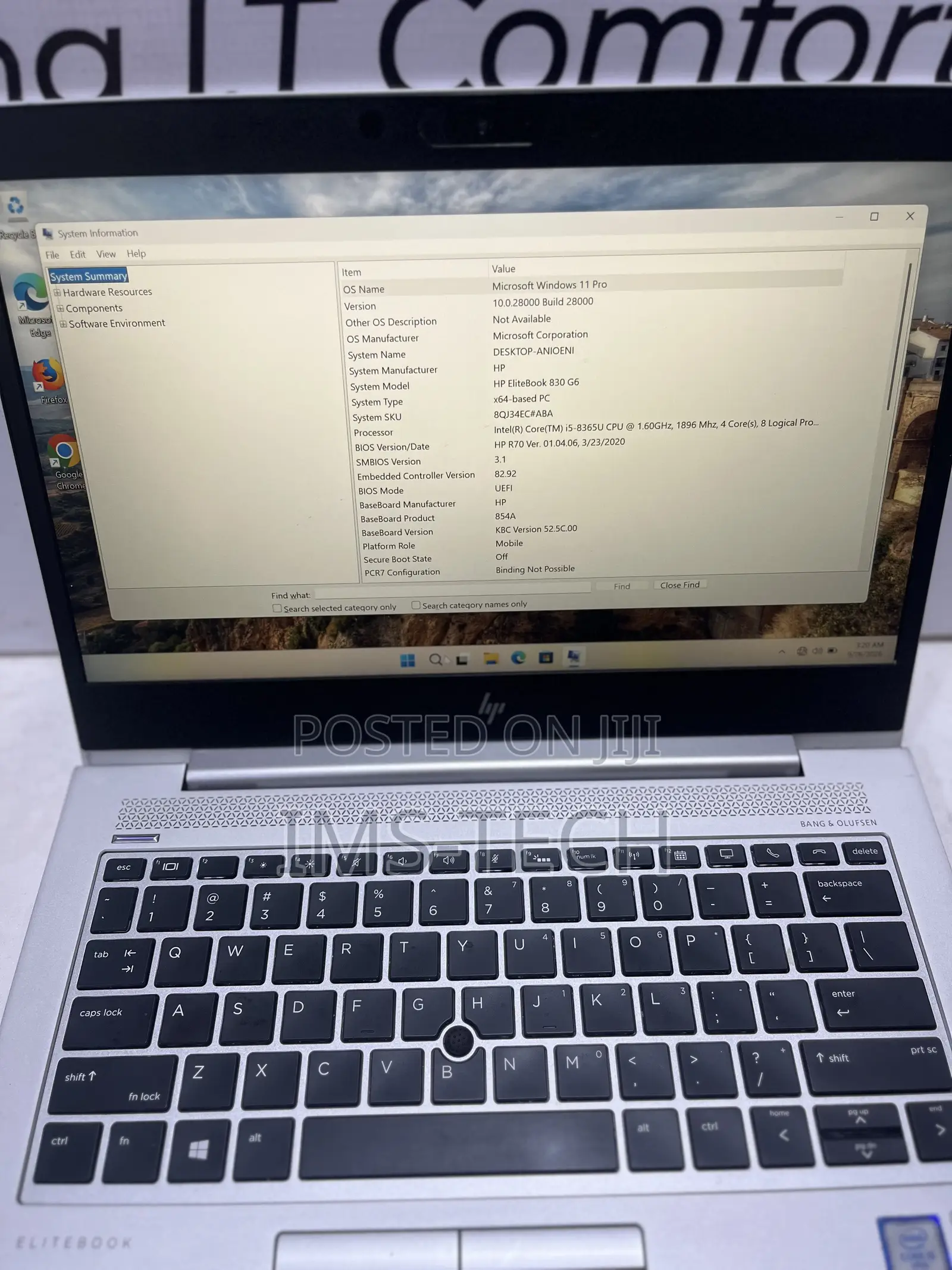 Laptop HP EliteBook 830 G6 8GB Intel Core i5 SSD 256GB