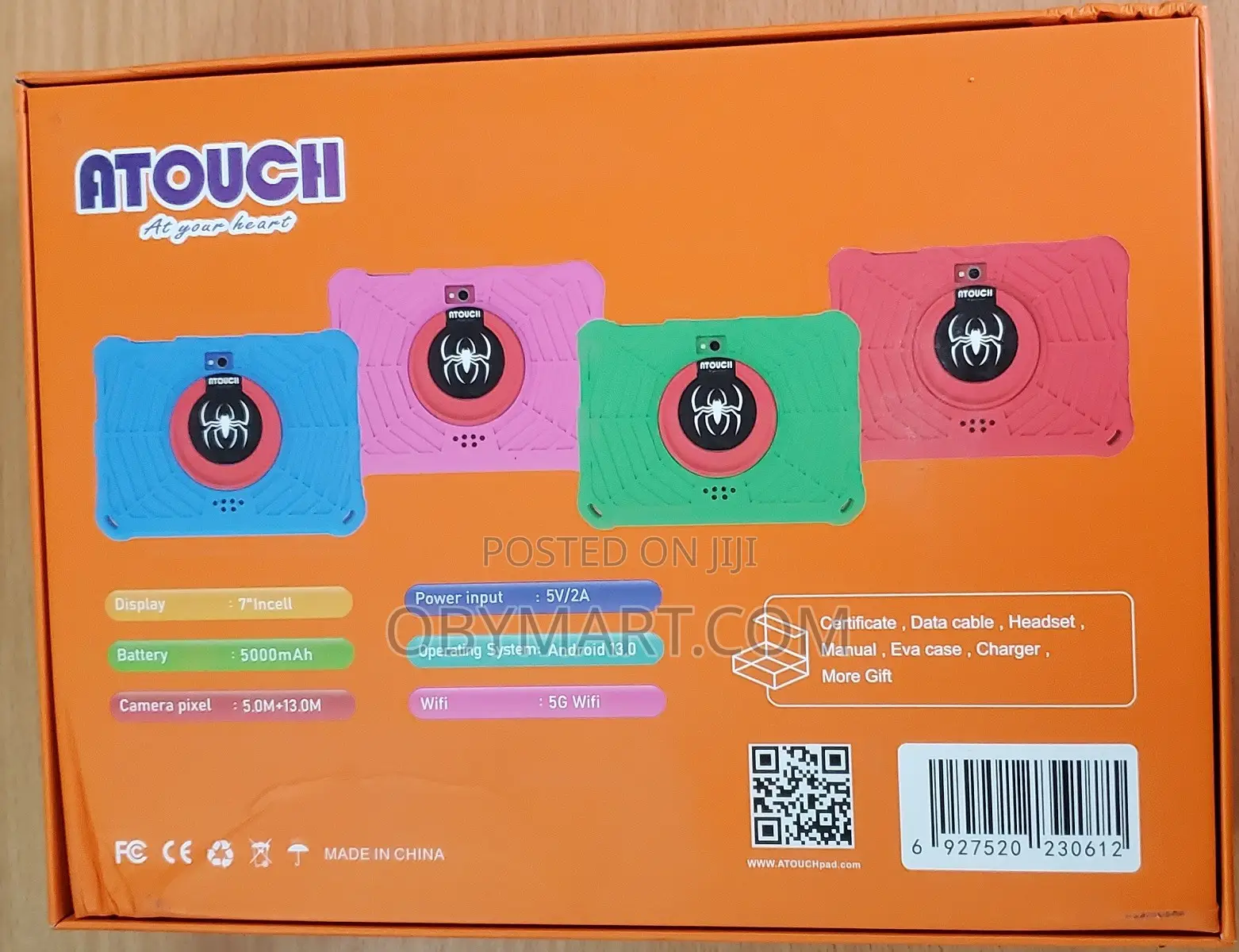 New Atouch KT6 256 GB Blue