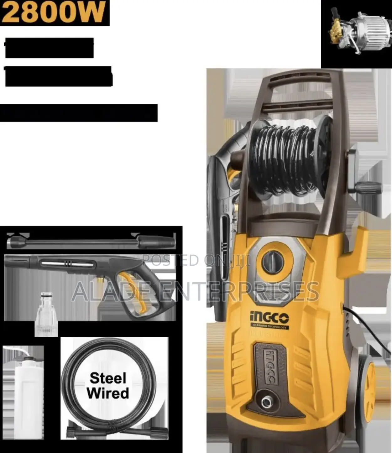 High Pressure Washer - 2800w - 180bar