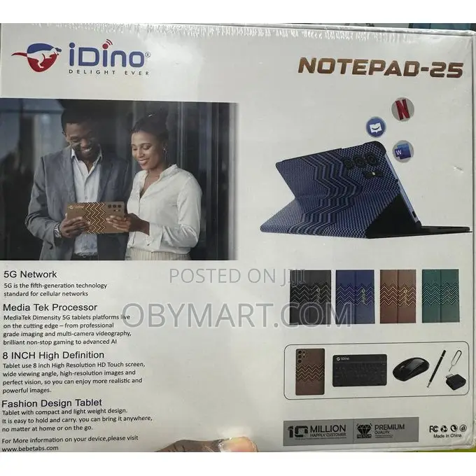 New Idino Notepad-25 512 GB Black