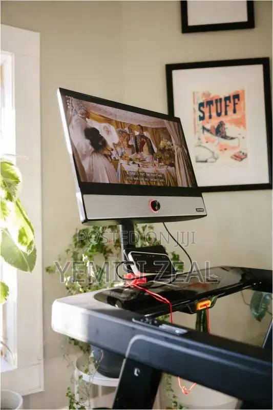5HP Treadmill Machine With TV Mirror Screen Display Touch