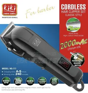 Original Kiki Rechargeable Digital Clipper