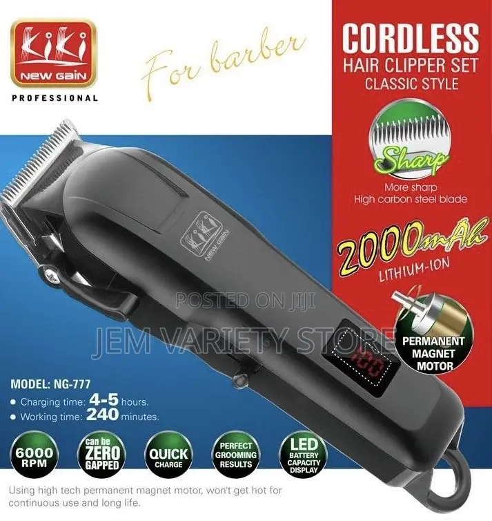 Original Kiki Rechargeable Digital Clipper