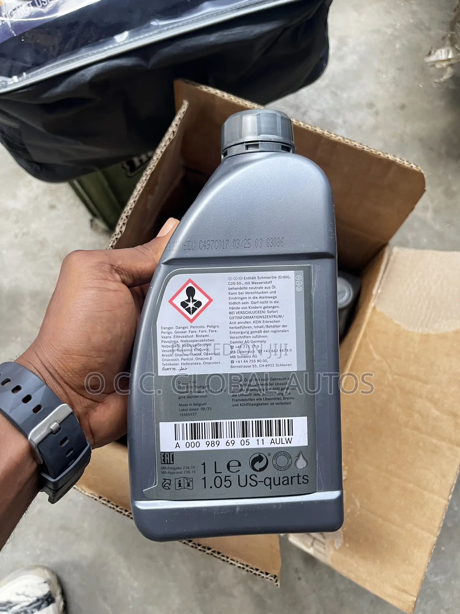 Original Mercedes-Benz Grea Oil Direct Star 236.6 Transmission Fluid