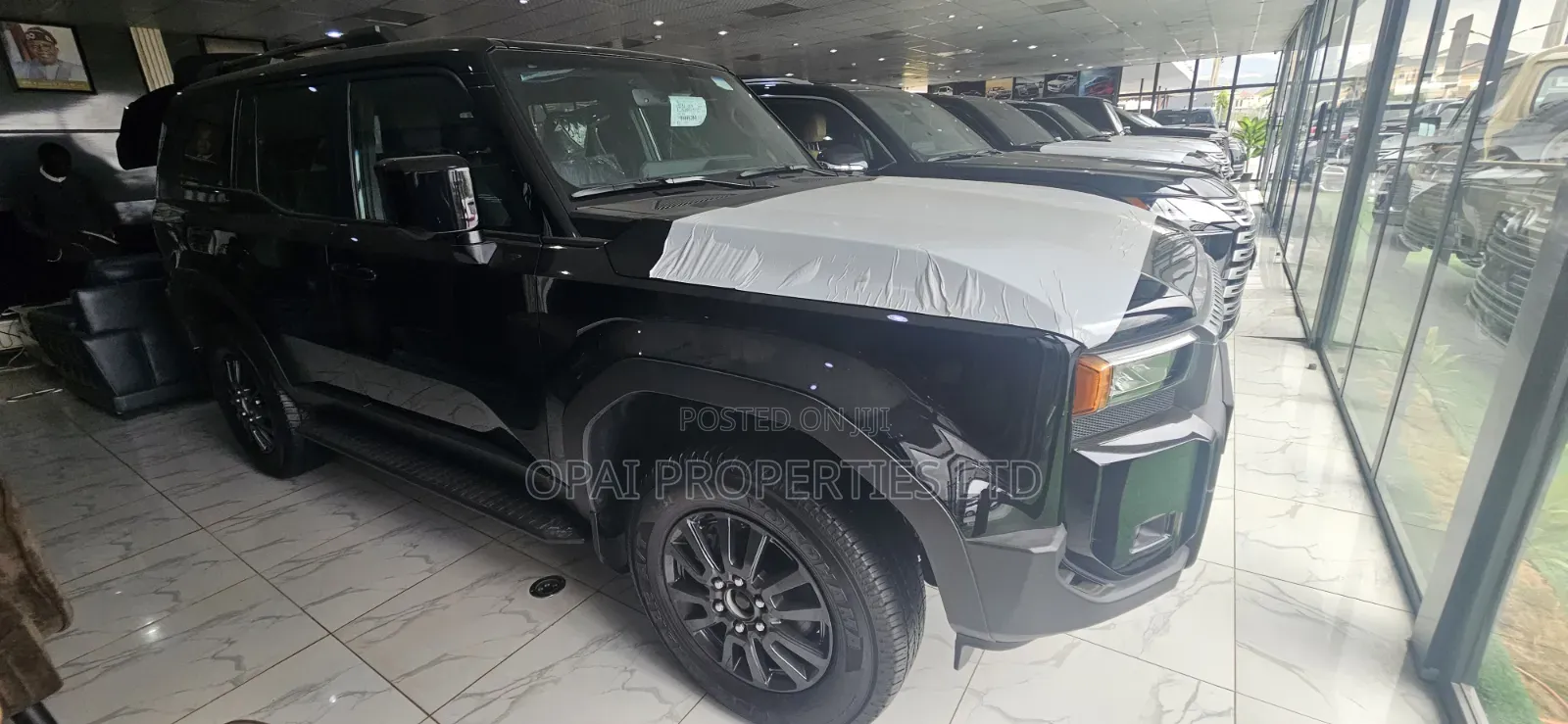 New Toyota Land Cruiser Prado 2026 Black
