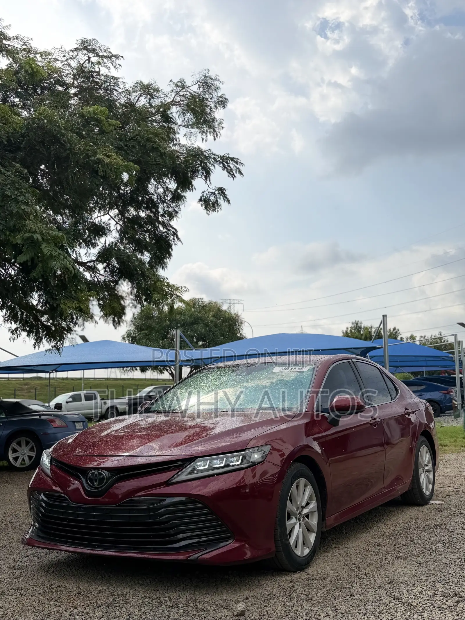Toyota Camry LE (2.5L 4cyl 8A) 2019 Burgundy