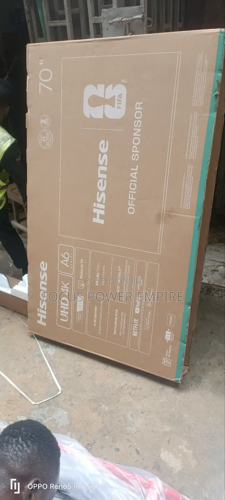 Original Nano80A LG 75inche Smart TV Frameless Life Is Good