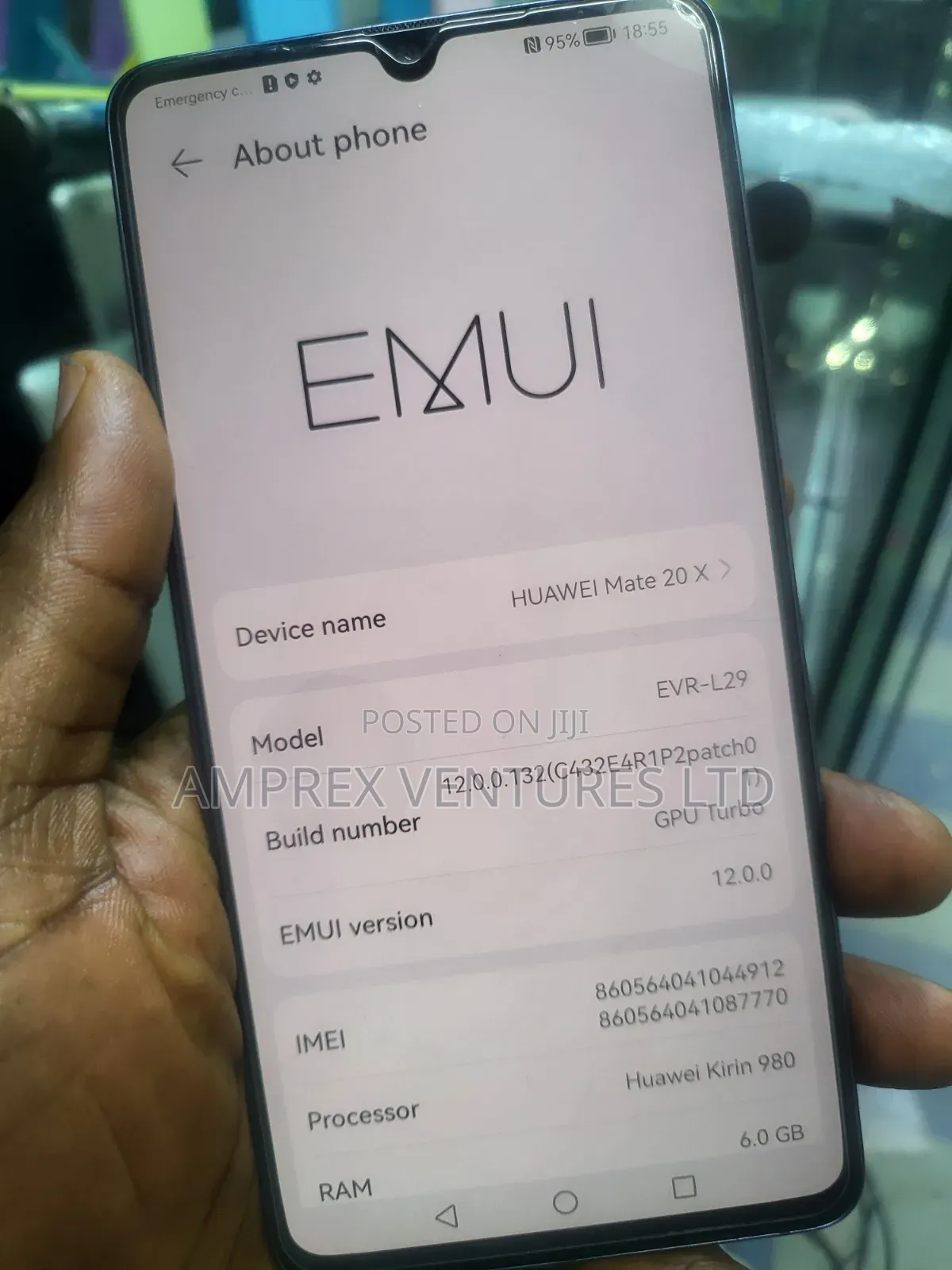 Huawei Mate 20 X 128 GB Blue
