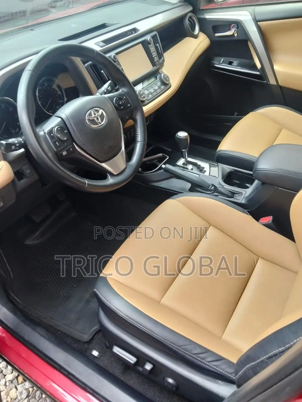 Toyota RAV4 Limited AWD (2.5L 4cyl 6A) 2017 Red
