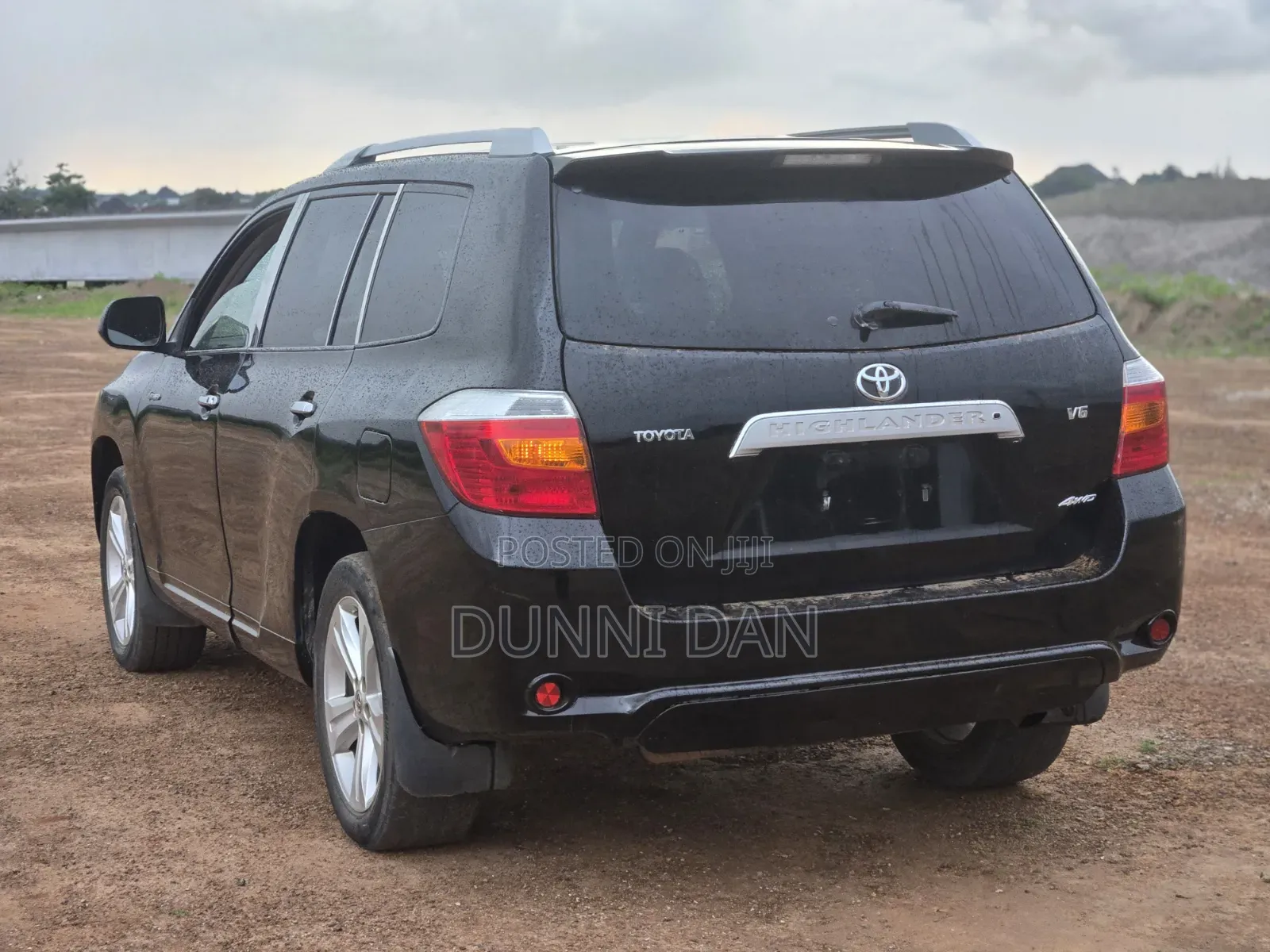 Toyota Highlander Limited 2008 Black
