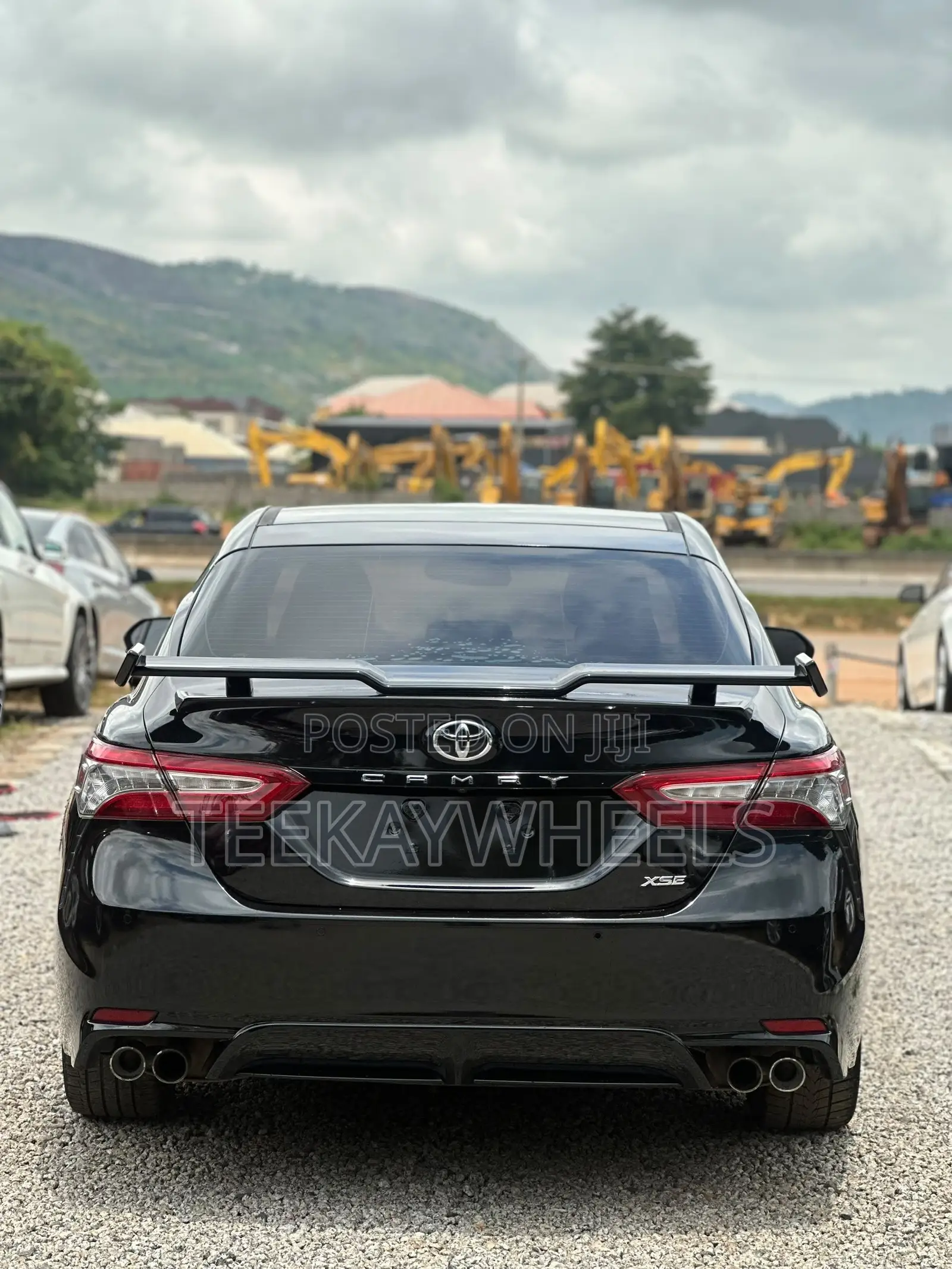 Toyota Camry XSE (2.5L 4cyl 8A) 2019 Black