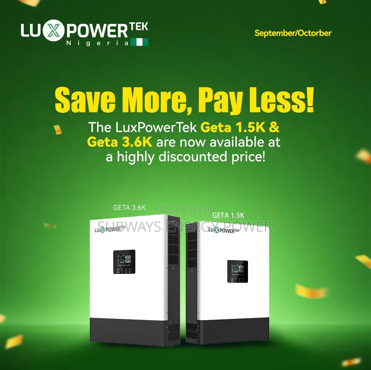 Luxpower 3.6kva 24V Hybrid Inverter